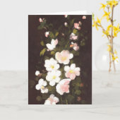 Apple-Blume Karte (Gelbe Blume)