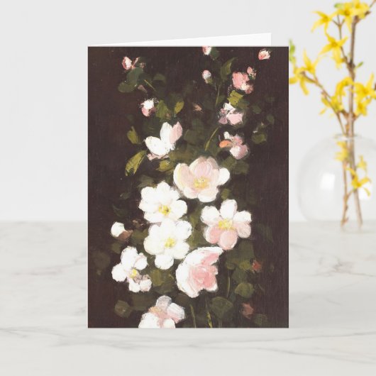 Apple-Blume Karte (Gelbe Blume)