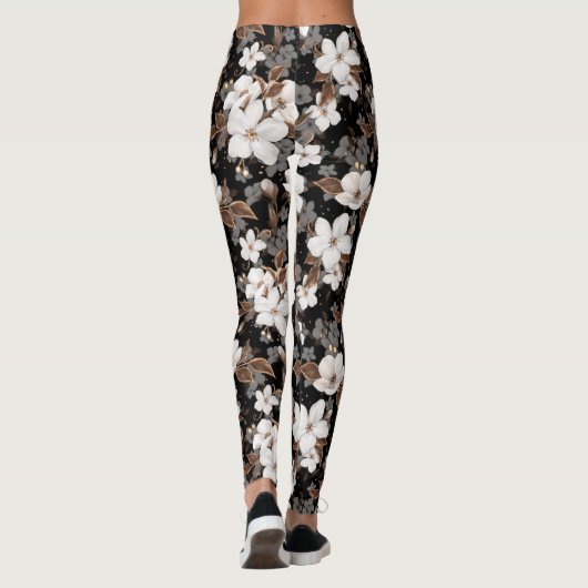 Apple-Blume Leggings (Rückseite)