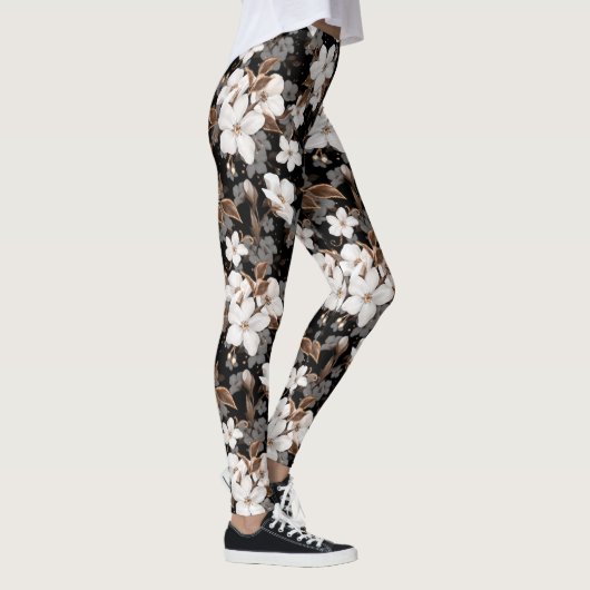 Apple-Blume Leggings (Rechts)