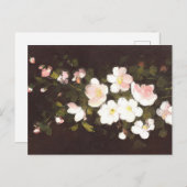 Apple-Blume Postkarte (Vorne/Hinten)