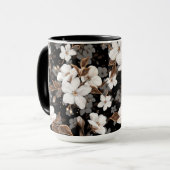 Apple-Blume Tasse (Vorderseite Links)
