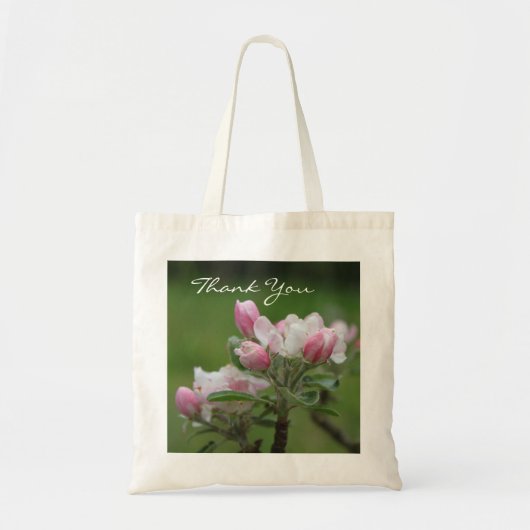 Apple Blüte danke Ihnen Tasche (Vorne)