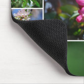 Apple-Blüten-Collage Mousepad (Ecke)