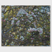 Apple-Blüten Geschenkpapier (Flach)