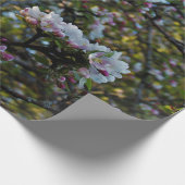 Apple-Blüten Geschenkpapier (Ecke)