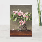 Apple-Blüten von Henri Fantin-Latour Karte (Vorderseite)