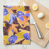 Apple-Blütenmuster Geschirrtuch (Viertel Falte)