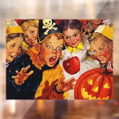 Apple Bobbing Gefahren Fensteraufkleber (Blatt 2)