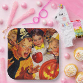 Apple Bobbing Gefahren | Funny Kids | Halloween Pappteller (Party)