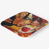 Apple Bobbing Gefahren | Funny Kids | Halloween Pappteller (Gewinkelt)