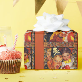 Apple Bobbing Gefahren Geschenkpapier