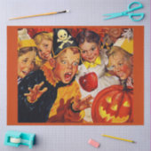 Apple Bobbing Gefahren Seidenpapier (Basteln)