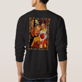 Apple Bobbing Gefahren Sweatshirt (Rückseite)