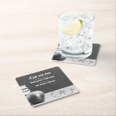 Apple Books Noir, Lehrerin für Altersversorgung Rechteckiger Pappuntersetzer (Vor Ort)