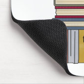 Apple, Bücher, Bleistift-Lehrer-Felsen Mousepad (Ecke)