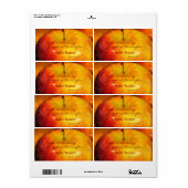 Apple Butter Canning Labels (Vorne)