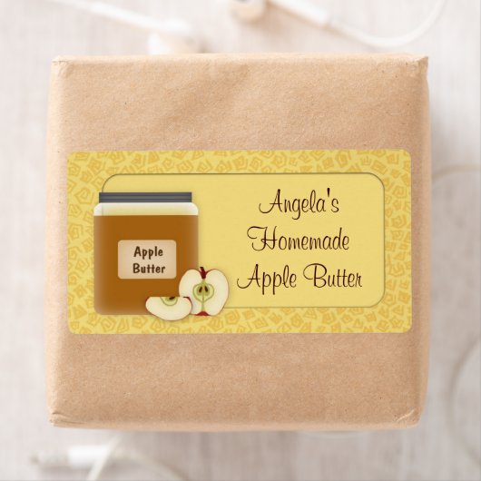 Apple-Butter-Etikett (Insitu)