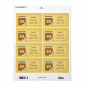 Apple-Butter-Etikett (Vorne)