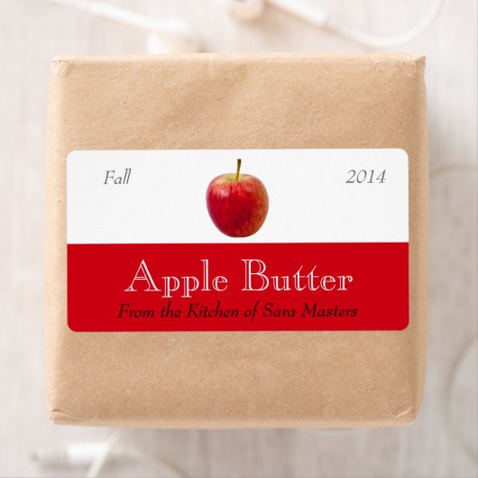 Apple Butter Sauce Canning Labels (Insitu)
