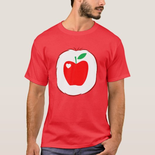 Apple-Care-für-Bären-Herz-Kostüme Halloween-Gesche T-Shirt (Vorderseite)