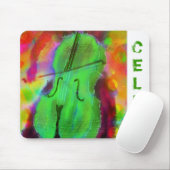 Apple-Cello-Mausunterlage Mousepad (Mit Mouse)