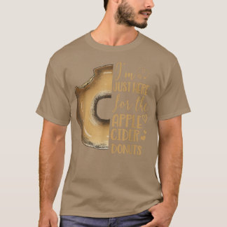 Apple Cider Donuts Funny Fall Zitat Herbstfest T-Shirt