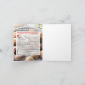 Apple Cider Doughnut Karte (Innenseite)