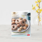 Apple Cider Doughnut Karte (Gelbe Blume)
