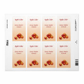 Apple Cider Labels (Vorne)