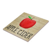 Apple Cider Red Apple Fliese (Seite)
