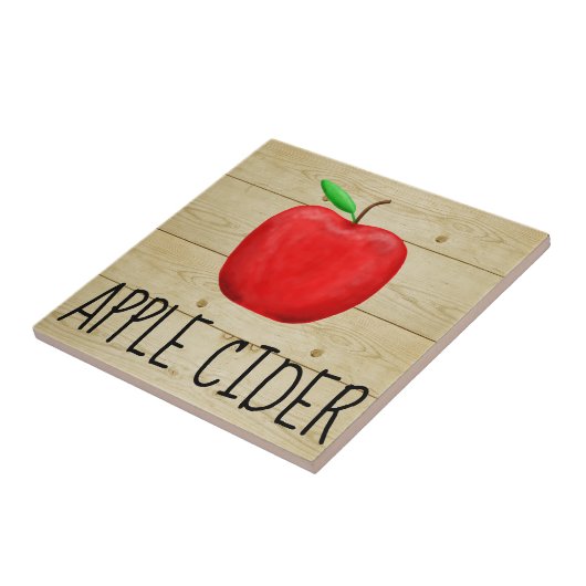Apple Cider Red Apple Fliese (Seite)