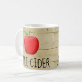 Apple Cider Red Apple Kaffeetasse (Vorderseite Links)