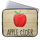 Apple Cider Red Apple Laptopschutzhülle (Vorderseite)