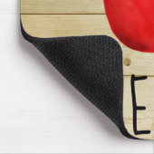 Apple Cider Red Apple Mousepad (Ecke)