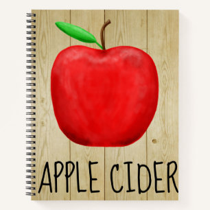 Apple Cider Red Apple Notizbuch