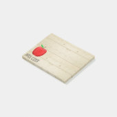 Apple Cider Red Apple Post-it Klebezettel (angewinkelt)