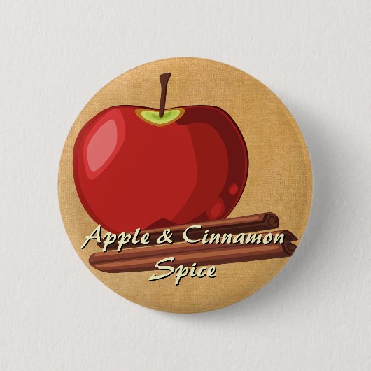 Apple Cinnamon Button (Vorderseite)