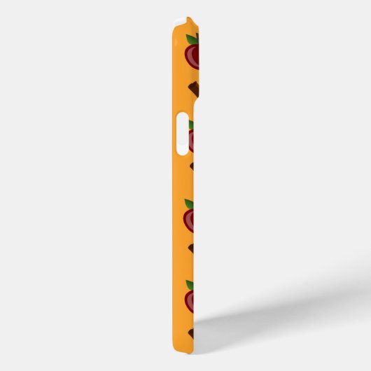 Apple Cinnamon Muster Case-Mate iPhone Hülle (Rückseite / Rechts)