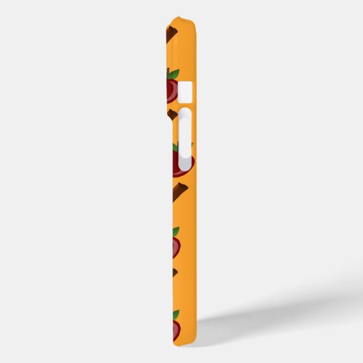 Apple Cinnamon Muster Case-Mate iPhone Hülle (Rückseite / Links)