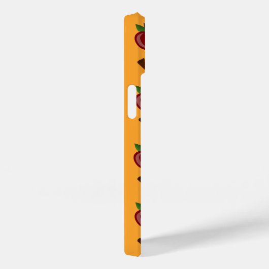 Apple Cinnamon Muster Case-Mate iPhone Hülle (Rückseite / Rechts)