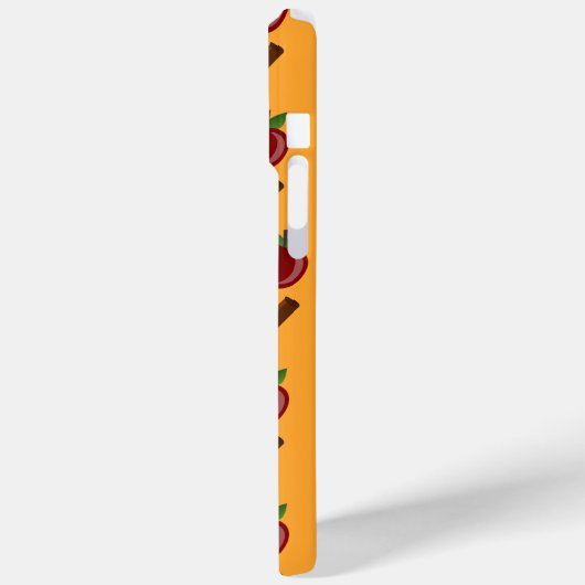 Apple Cinnamon Muster Case-Mate iPhone Hülle (Rückseite / Links)
