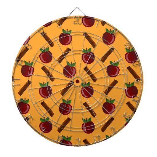 Apple Cinnamon Muster Dartscheibe (vorne)