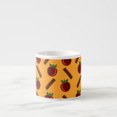 Apple Cinnamon Muster Espressotasse (Vorderseite)
