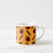 Apple Cinnamon Muster Espressotasse (Rechts)