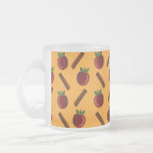 Apple Cinnamon Muster Mattglastasse (Links)