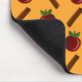 Apple Cinnamon Muster Mousepad (Ecke)