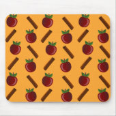 Apple Cinnamon Muster Mousepad (Vorne)