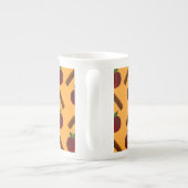 Apple Cinnamon Muster Porzellantasse (Rückseite)