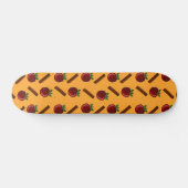 Apple Cinnamon Muster Skateboard (Horizontal)
